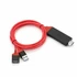 Kép 7/8 - HDMI – USB kábel, HDMI kábel telefonhoz
