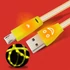 Kép 3/8 - Világítós Micro USB kábel, 5 darab
