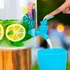 Kép 2/3 - Family Italadagoló csappal, műanyag pohárszettel - 3,8 l