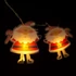 Kép 1/2 - Family LED fényfüzér - mikulás - 10 LED - 1,35 méter - melegfehér - 2 x AA