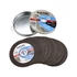 Kép 1/2 - EXTOL PREMIUM vágókorong 10 db, acélhoz/inoxhoz, kék; 125×1×22,2mm, max 12200 ford/perc, fémdobozban