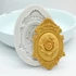 Kép 2/10 - Vintage Baroque Scroll Relief csokoládéforma - 3D szilikon forma