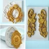 Kép 6/10 - Vintage Baroque Scroll Relief csokoládéforma - 3D szilikon forma