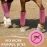 Kép 4/5 - 4db Horses Fly Boots szett, Légáteresztő műanyag ló lábszárvédő