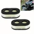 Kép 2/7 - 2 db, fűnyíró légszűrő, kompatibilis a Briggs And Stratton 593260, 798452 sorozatú motorokkal