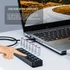 Kép 8/9 - USB 3.0 hub, 7 portos elosztó független be-/kikapcsoló kapcsolókkal és LED-jelzőfényekkel