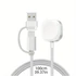 Kép 1/6 - USB és TYPE-C PD Kettős Portos Mágneses Töltőkábel Apple Watch Sorozathoz