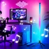 Kép 2/8 - Intelligens LED padlólámpa, RGB lámpa távirányítóval