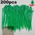 Kép 2/6 - 200db Erős Zöld Nylon  Növénykötő