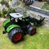 Kép 2/6 - 1/24 méretarányú traktor játékkészlet rakodókarral és széna bálákkal