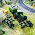 Kép 3/5 - 41,91 cm-es 1/24-es méretarányú farm traktor játékkészlet pótkocsival