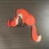 Kép 5/6 - Fából Készült Rókás Dekoráció