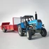 Kép 1/8 - Traktor modell utánfutóval