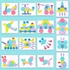 Kép 7/10 - 180db-os fa építőkocka - Tangram alakú puzzle készlet