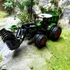 Kép 4/10 - Nagy 50.04cm-es Zöld Farm Traktor Játékkészlet Pótkocsival és Előre Rakodóval