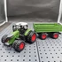 Kép 1/10 - Élethű 42cm-es Farm Traktor Játékkészlet Pótkocsival