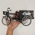 Kép 7/10 - Retro Alloy Classic Tricikli Részletes Aranyozott Makett