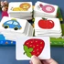 Kép 1/9 - 16 darabos Montessori Puzzle Kártya játék