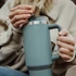 Kép 9/10 - Duplafalú rozsdamentes acél vizespalack, 1l