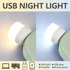 Kép 6/6 - 10db Mini USB éjszakai Lámpa, Meleg Fehér