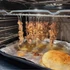 Kép 6/7 - 6/12 Darab, Grillnyársak, Rozsdamentes Acél Nyársak BBQ-hoz, Multifunkcionális Fém BBQ Nyársak, Grill Rozsdamentes Acél Nyársak, BBQ Tűpálcák, Szabadtéri Főzés, BBQ Felszerelések