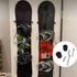 Kép 6/8 - snowboard és sí falra szerelhető tároló állvány