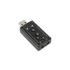 Kép 4/10 - Hangkártya USB 7.1 mikrofon fejhallgató csatlakozóval