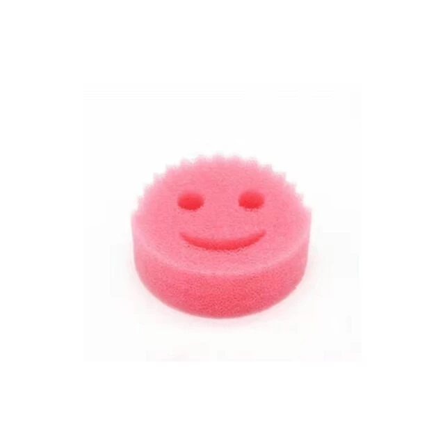 Smiley mosogatószivacs - Piros színű, hatékony tisztításhoz